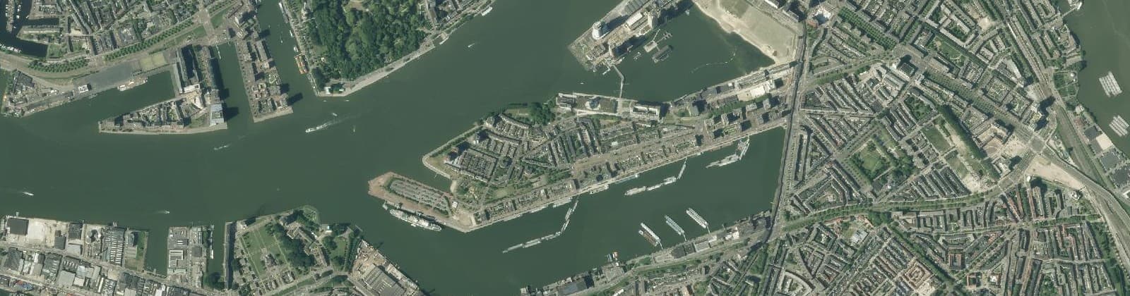 Luchtfoto van Katendrecht