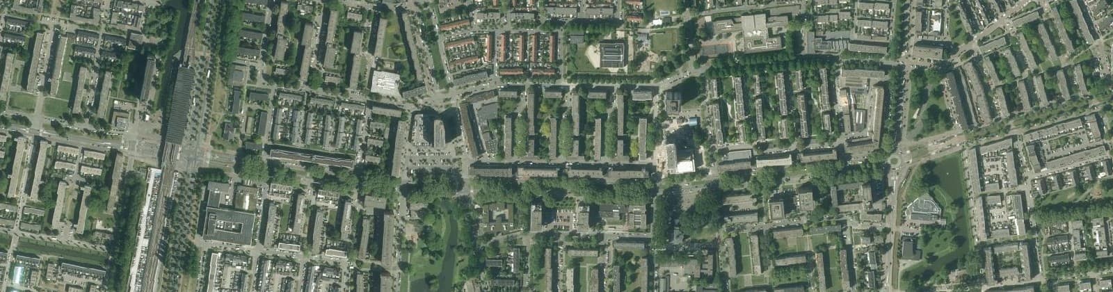 Luchtfoto van Zuidwijk