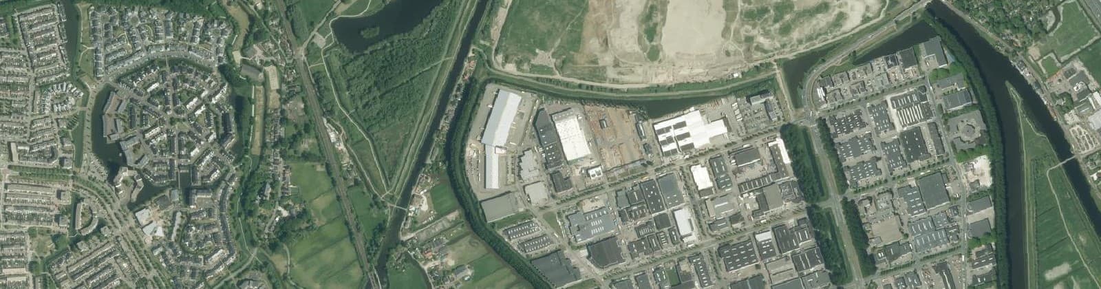Luchtfoto van Polderwetering