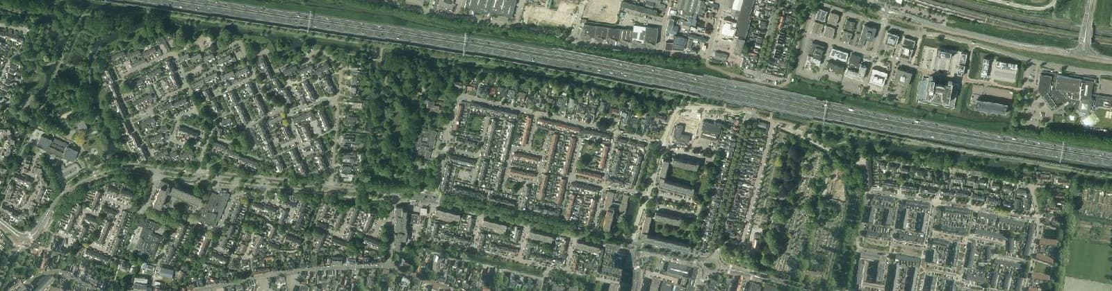 Luchtfoto van Rivierenbuurt-Noord