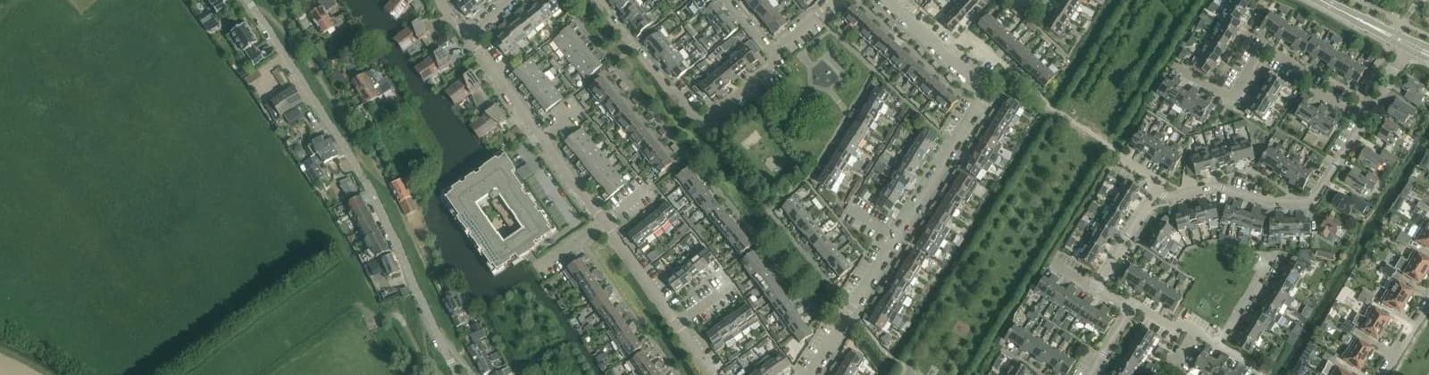 Luchtfoto van Poortugaal Zuid