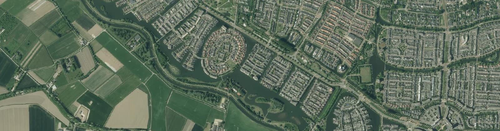 Luchtfoto van De Eilanden