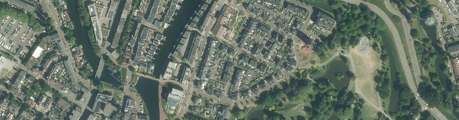 Luchtfoto van Hofbuurt