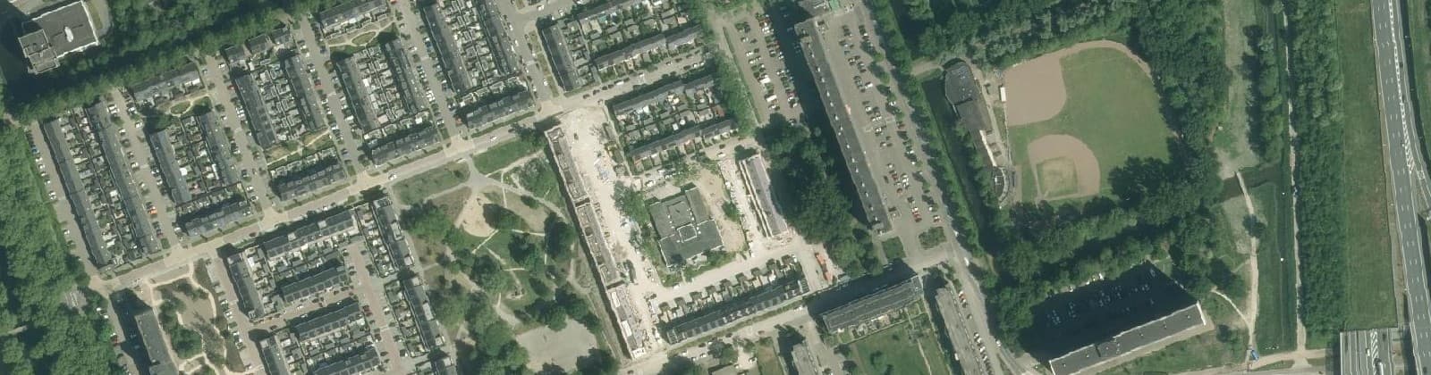 Luchtfoto van Sportpark Holy