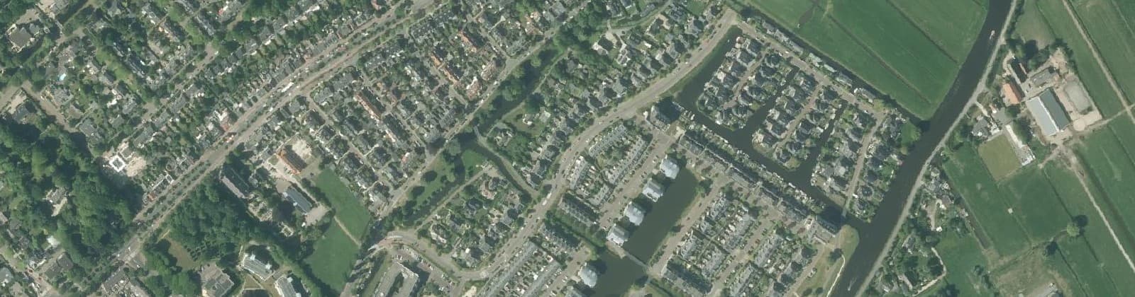 Luchtfoto van Krimwijk