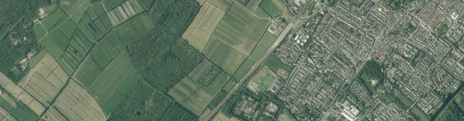 Luchtfoto van Buitengebied