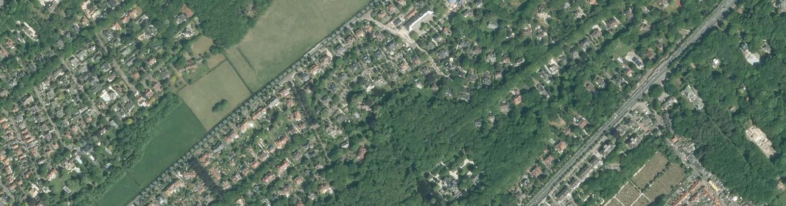 Luchtfoto van Nieuw-Wassenaar