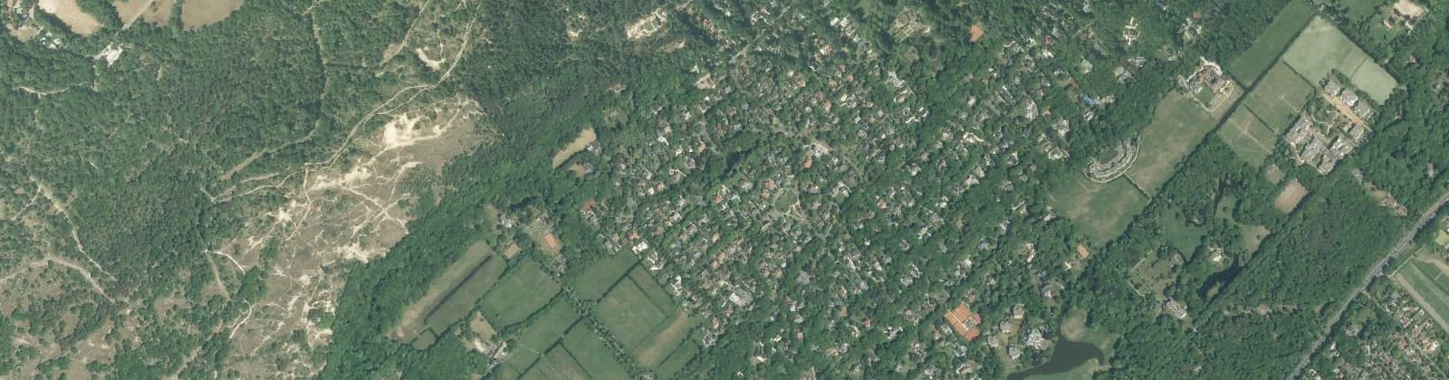 Luchtfoto van De Kieviet