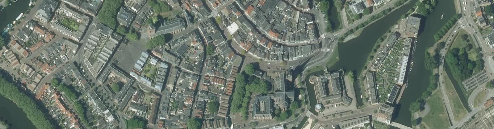 Luchtfoto van Binnenstad