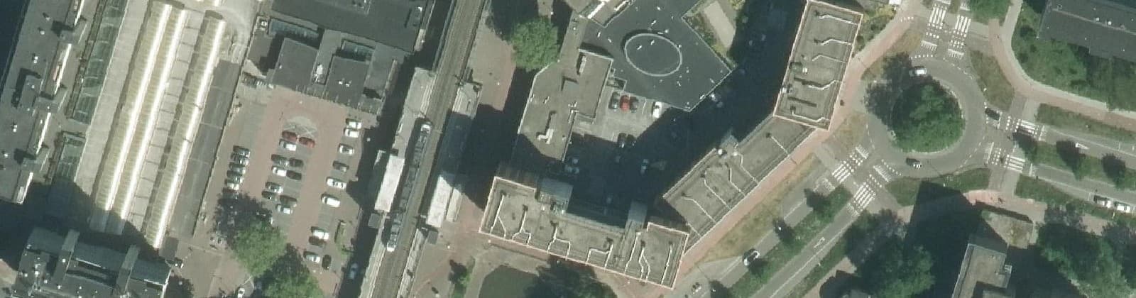 Luchtfoto van Meerzicht-Centrum-Oost