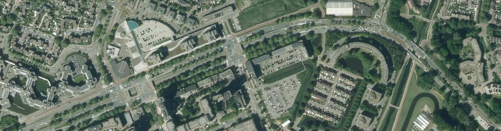 Luchtfoto van Schouwenbuurt-Zuid