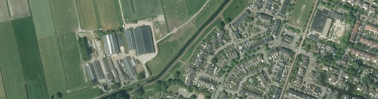 Luchtfoto van Kadebuurt-West