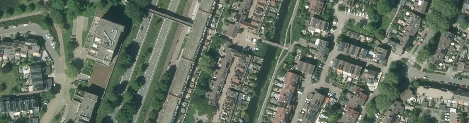Luchtfoto van Vaartenbuurt-West