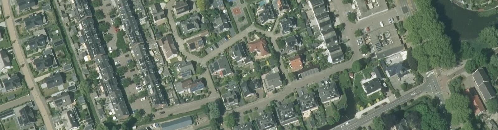 Luchtfoto van Stenenbuurt-Noord