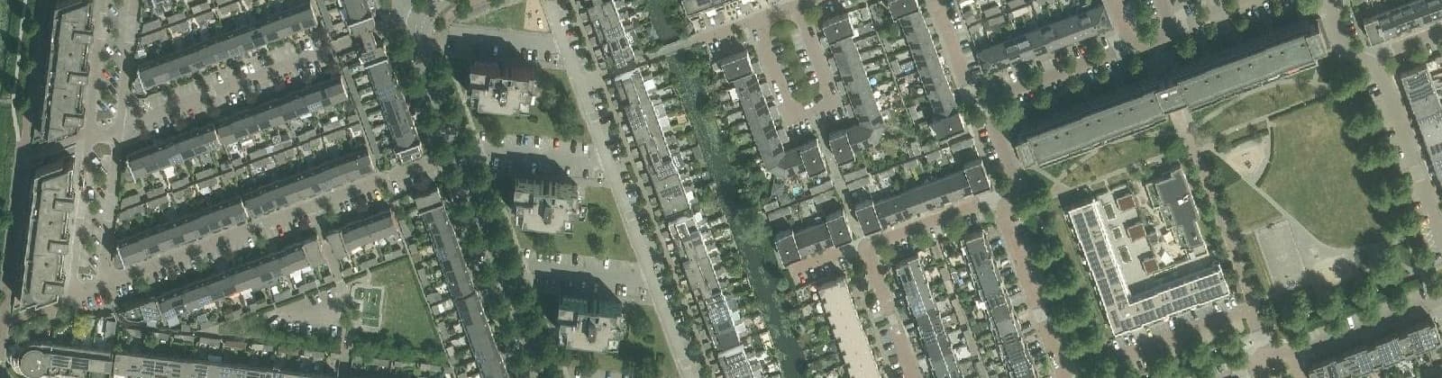 Luchtfoto van Houtbuurt-West
