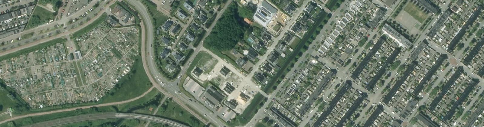 Luchtfoto van Zegwaartseweg-Noord