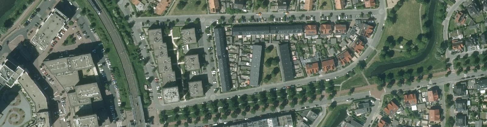 Luchtfoto van Stromenbuurt-Zuidwest