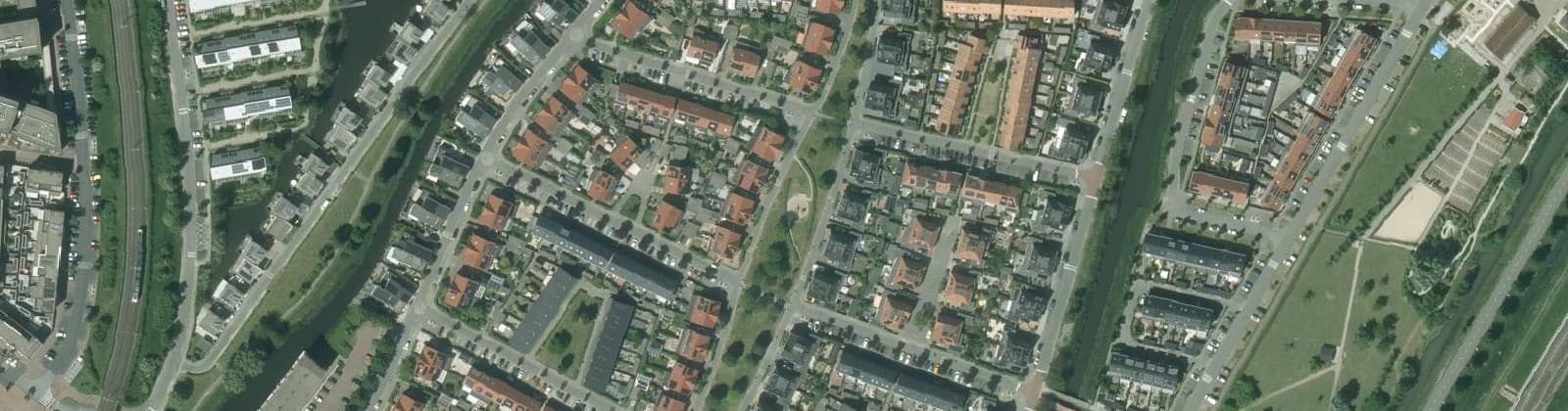 Luchtfoto van Stromenbuurt-Zuidoost