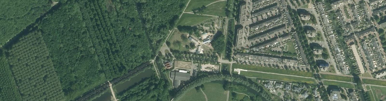 Luchtfoto van Balijbos