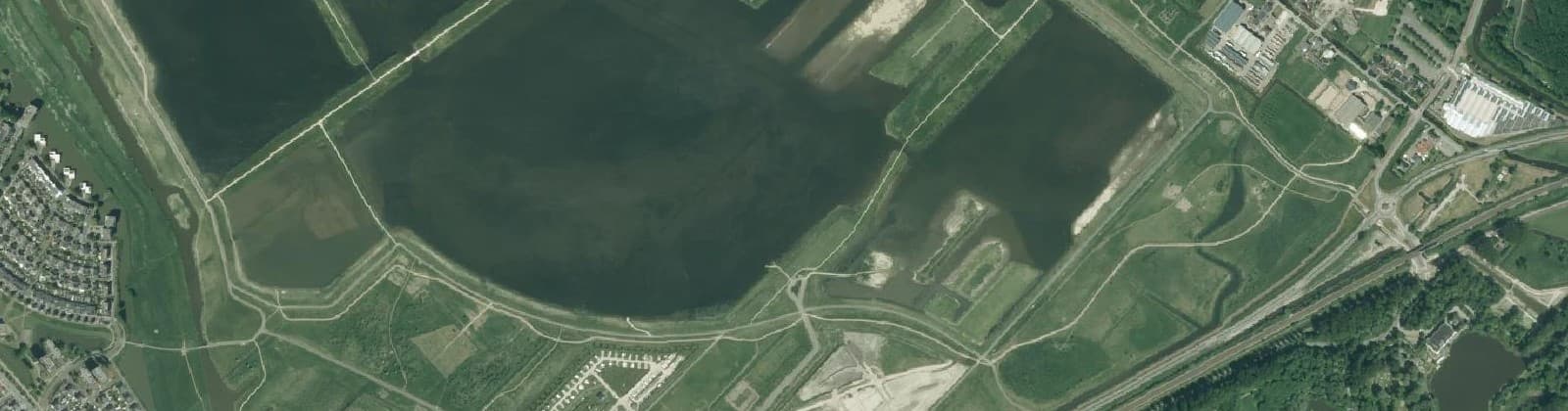 Luchtfoto van Nieuwe Driemanspolder