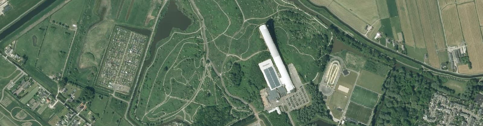 Luchtfoto van Buytenpark