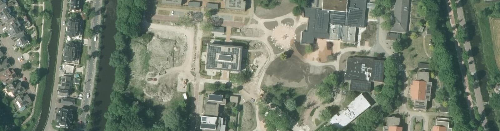 Luchtfoto van Blankaartpark