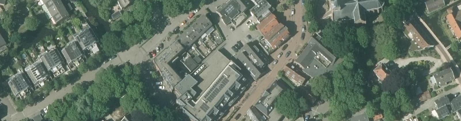 Luchtfoto van Dorpskern
