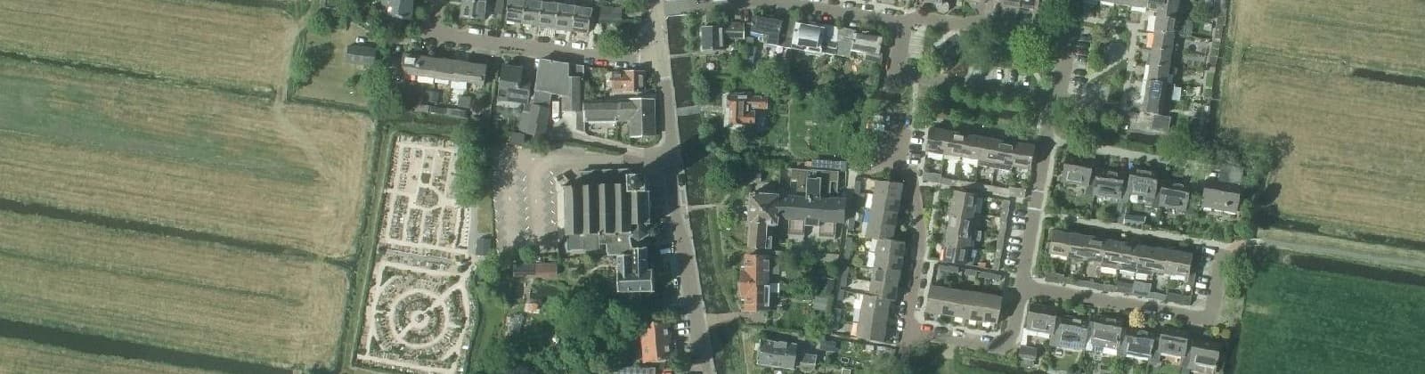 Luchtfoto van Zuidbuurt