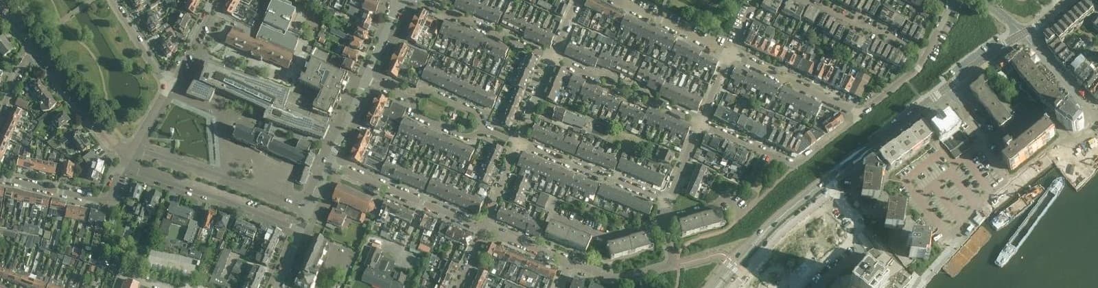 Luchtfoto van Juliandorp