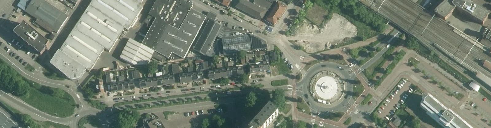 Luchtfoto van Corridor-West