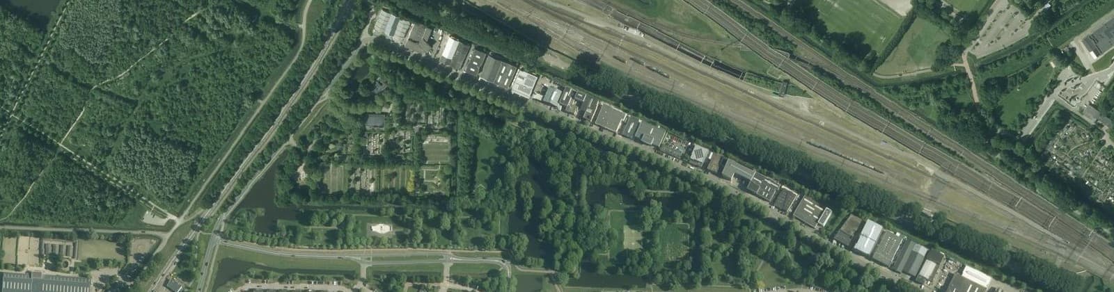 Luchtfoto van Park Molenvliet