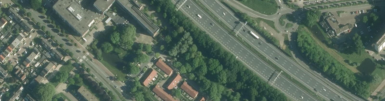Luchtfoto van Swinhove - De Lus