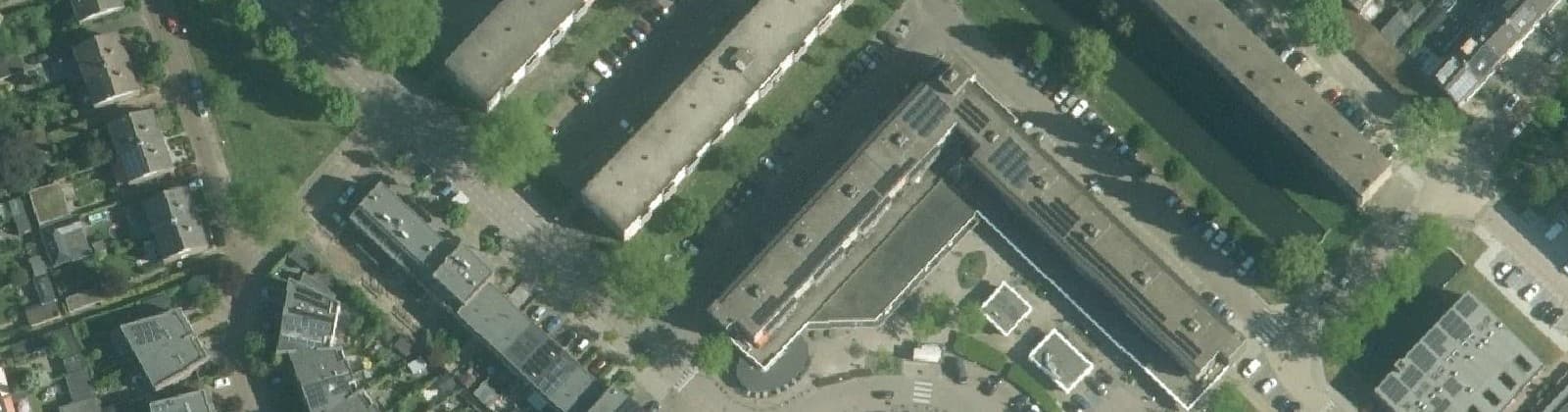Luchtfoto van Bloemenbuurt B(egonia) - C(rocus)