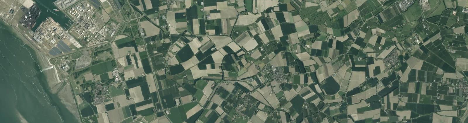 Luchtfoto van Buitengebied Ovezande