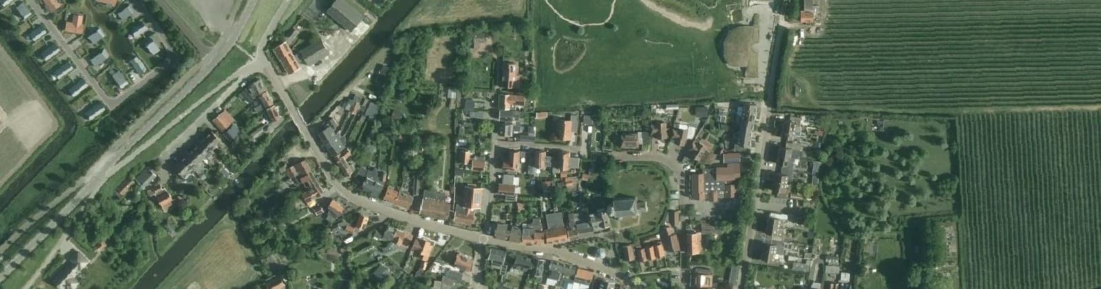 Luchtfoto van Kattendijke