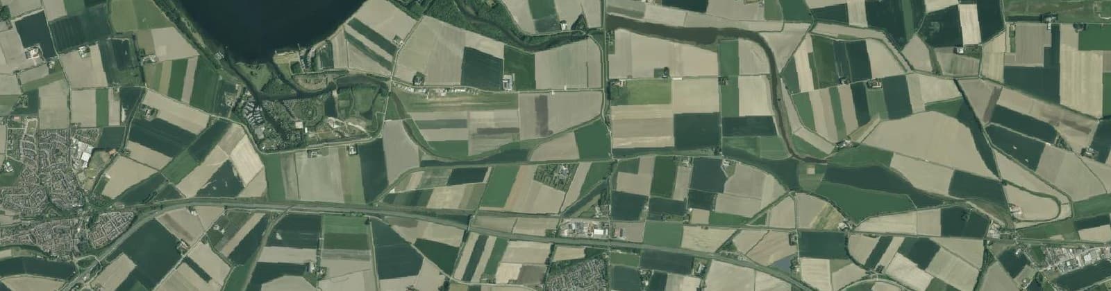 Luchtfoto van De Schenge