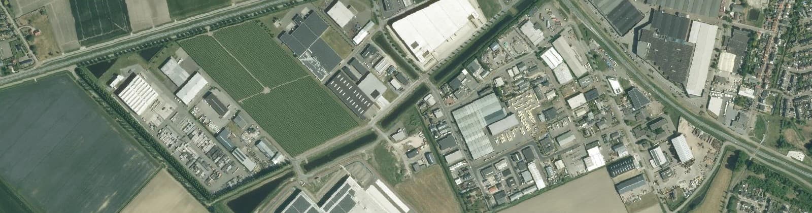 Luchtfoto van Hogeweg