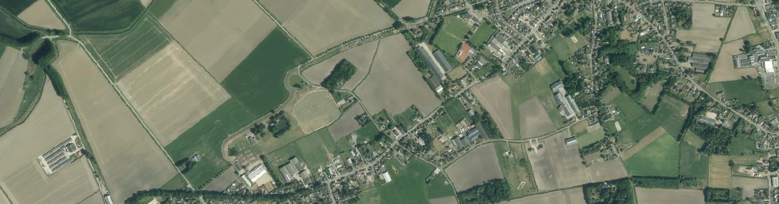 Luchtfoto van Buitengebied Sint Jansteen