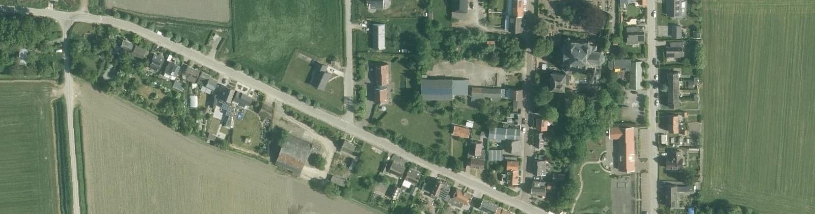 Luchtfoto van Kern Ossenisse