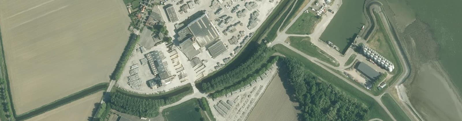 Luchtfoto van Kern Walsoorden