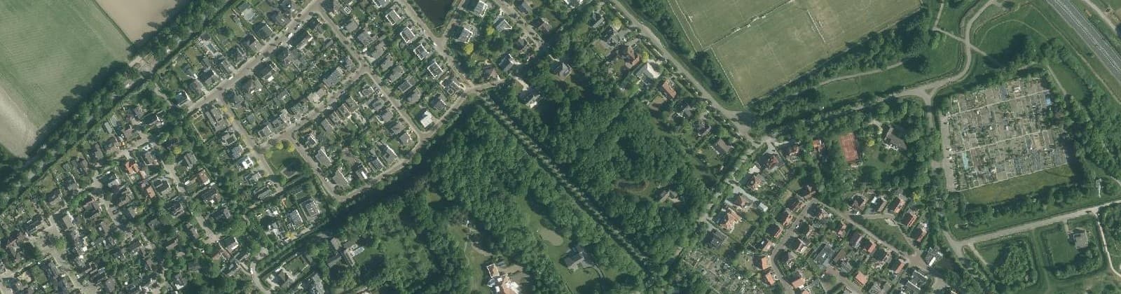 Luchtfoto van Prooijenspark