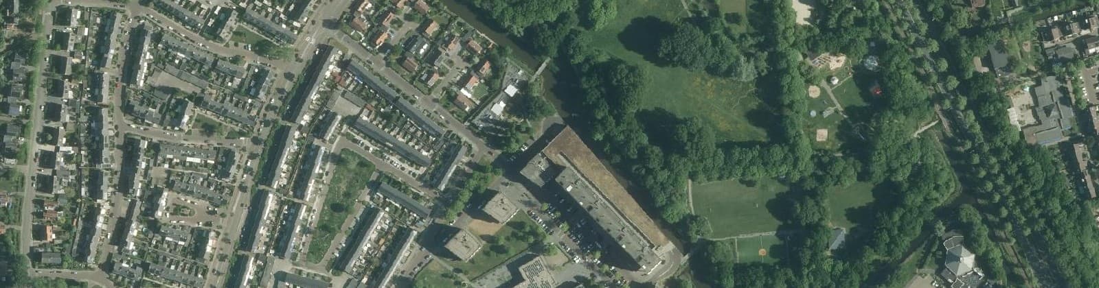 Luchtfoto van Magistraatwijk II
