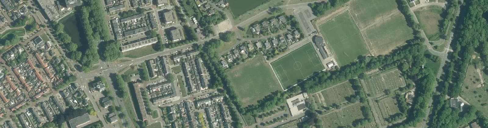 Luchtfoto van Zuiderpark