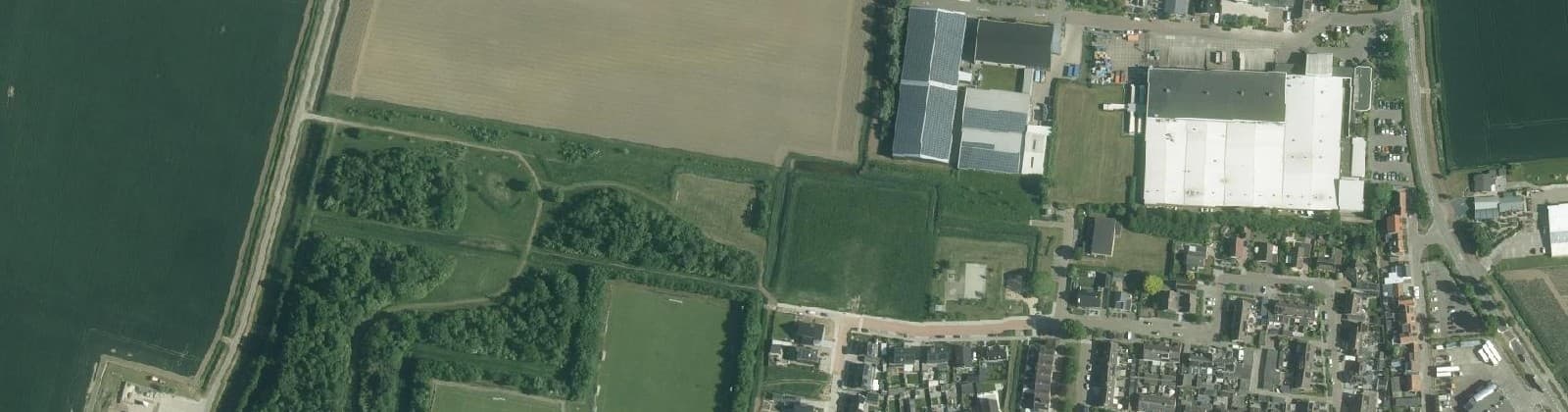 Luchtfoto van Poortvliet