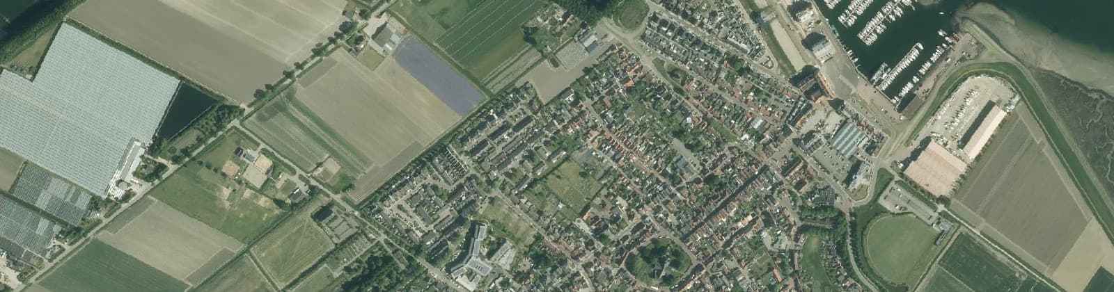 Luchtfoto van Sint-Annaland