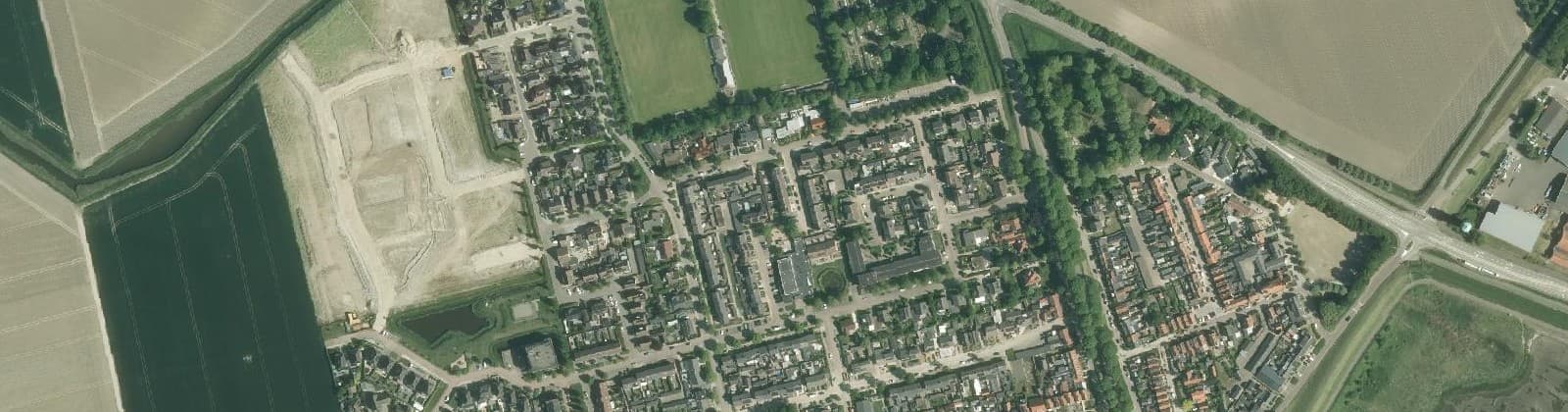 Luchtfoto van Sint Philipsland