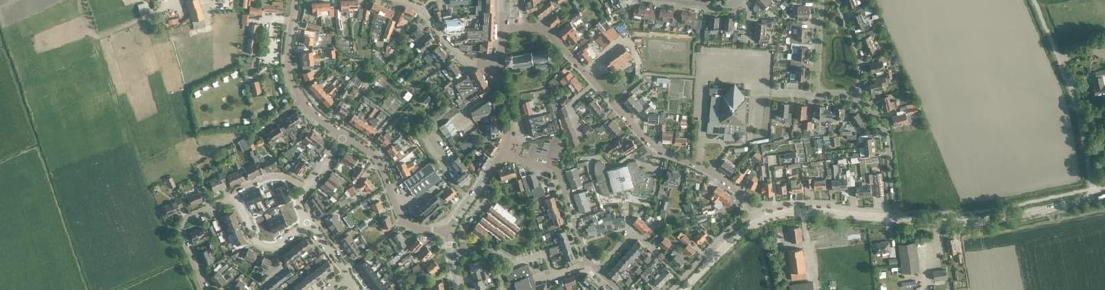 Luchtfoto van Meliskerke