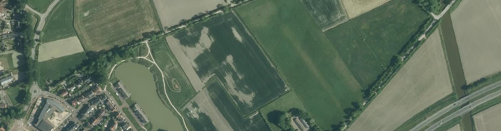 Luchtfoto van Landelijk gebied Oost-Souburg