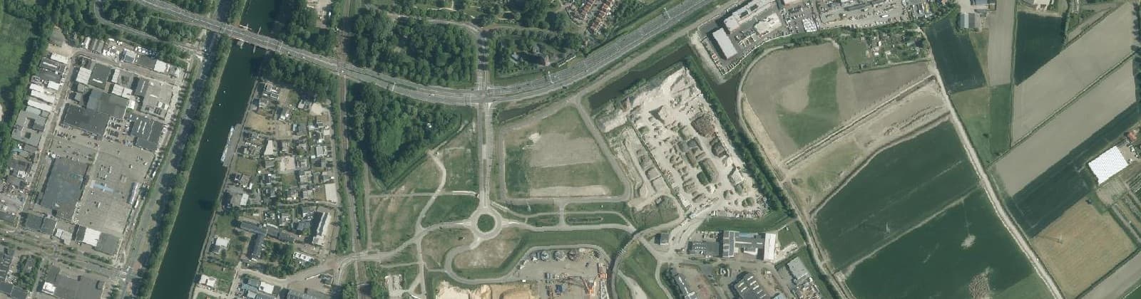 Luchtfoto van Bedrijventerrein Oost-Souburg West