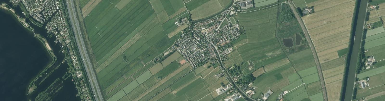 Luchtfoto van Baambrugge Buitengebied